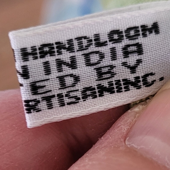 Primitive Artisans Inc Square Cotton Plaid Tablecloth 60 X 60 - Picture 5 of 7